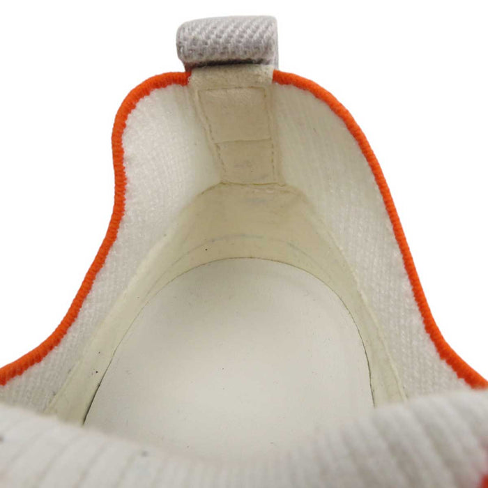 HERMES 
H アッシュ ロゴ 
クルー ニット スニーカー