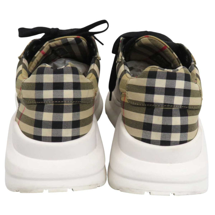 BURBERRY
Logo Curve Sole Lace-Up
Nova Check Leather Sneakers
