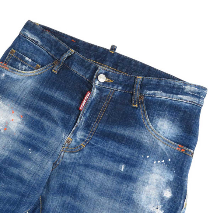 DSQUARED2
Distressed Paint Cotton Logo Button
Sexy Twist Jean Sexy Twist Denim Pants