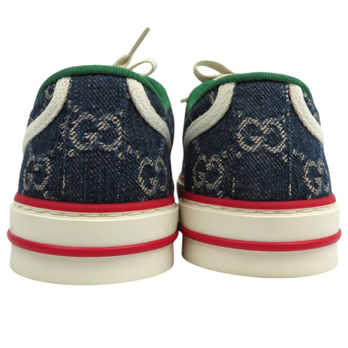 GUCCI
Logo all-over pattern denim Shelly line low-cut
1977 tennis GG canvas sneakers