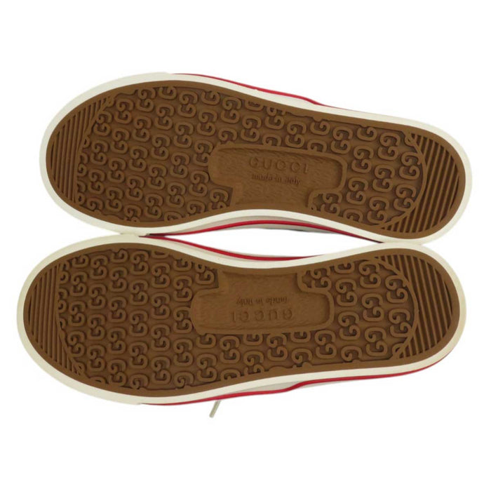 GUCCI
Logo all-over pattern denim Shelly line low-cut
1977 tennis GG canvas sneakers