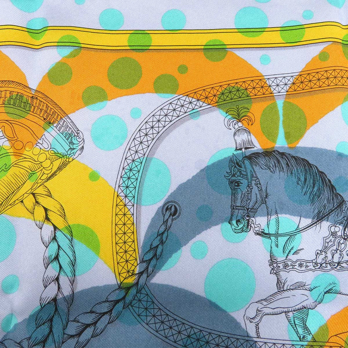 HERMES
Silk Large Scarf Neckerchief
Carré 70 TRES GRAND APPARAT Très Grand Apparat