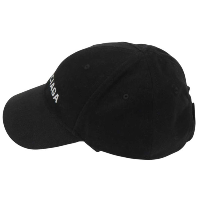 BALENCIAGA 
Broderie Casquette 
Logo Classique Coton Casquette de Baseball