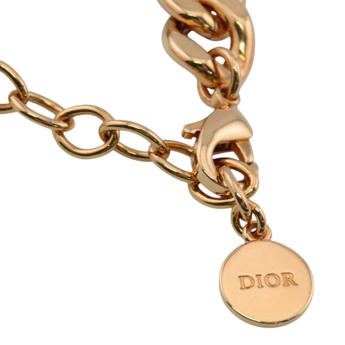 Dior
30 Montaigne CD Signature Rose Gold Color Metal
30 Montaigne Logo Crystal Short Necklace