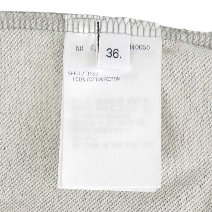 THOM BROWNE 
Long Sleeve Cotton 
Pleats Drop Waist Dress