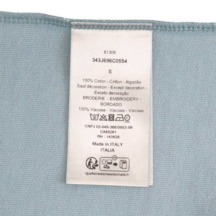 Dior 
Embroidery Cotton 
Logo Embroidery T-shirt 
Dior Homme