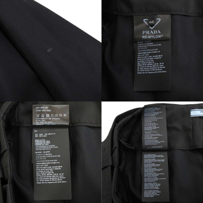 PRADA 
トライアングルロゴ ベルト ポーチ リナイロン 
Re-Nylon ベルトポーチ付き スカート