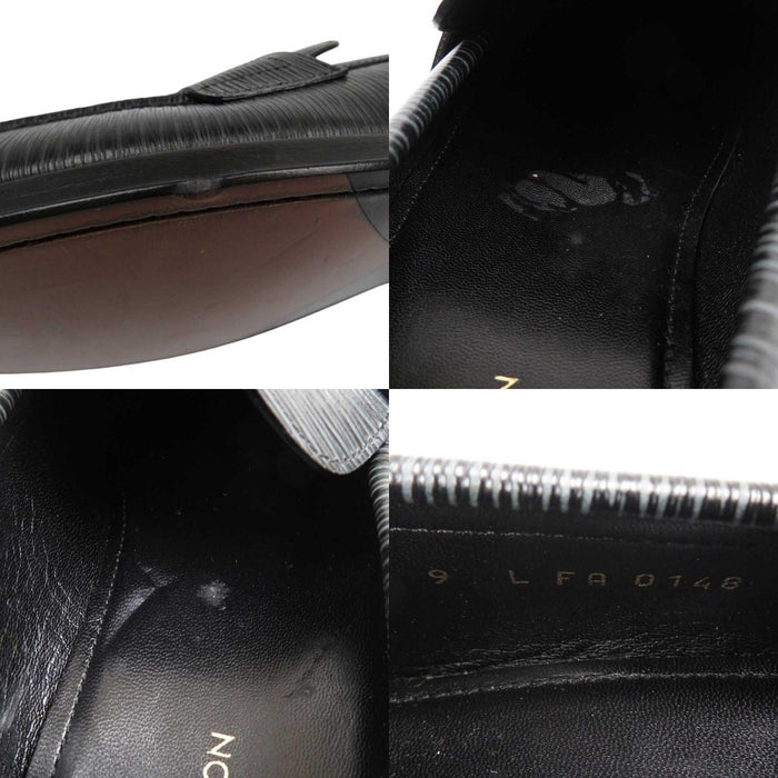LOUIS VUITTON
18 Year LV Logo Embossed
Epi Signature Coin Loafers