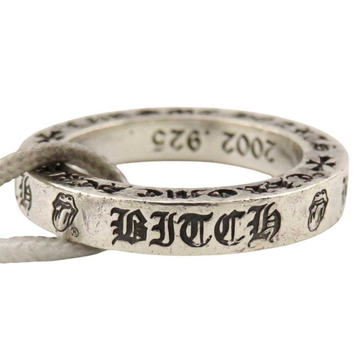 CHROME HEARTS 
CH 3mm 間隔片 LT 滾石樂隊 銀 
間隔片 戒指 唇與舌 3mm