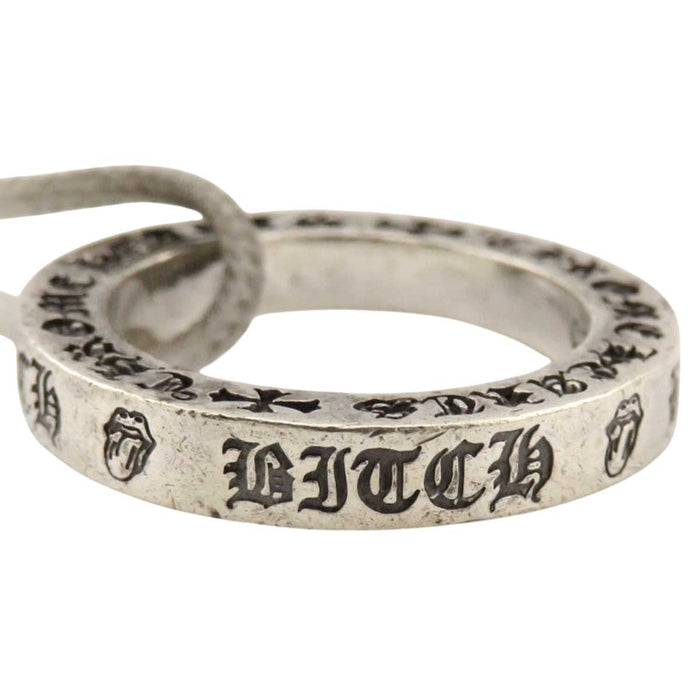 CHROME HEARTS 
CH 3mm 間隔片 LT 滾石樂隊 銀 
間隔片 戒指 唇與舌 3mm