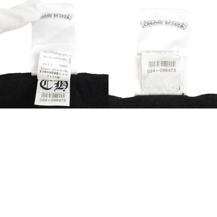 CHROME HEARTS 
CH T-SHRT LTD logo coton TOKYO fer à cheval 
Édition limitée Tokyo étiquette à défilement imprimé T-shirt