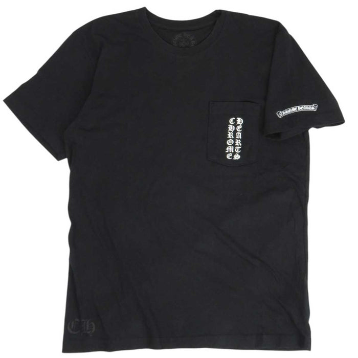 CHROME HEARTS 
CH T-SHRT LTD logo coton TOKYO fer à cheval 
Édition limitée Tokyo étiquette à défilement imprimé T-shirt