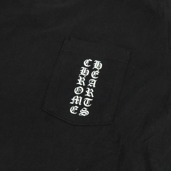CHROME HEARTS 
CH T-SHRT LTD logo coton TOKYO fer à cheval 
Édition limitée Tokyo étiquette à défilement imprimé T-shirt