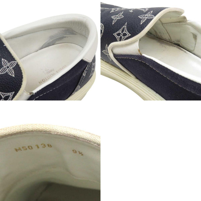 LOUIS VUITTON 
LV ロゴ 18年 モノグラム 1A4BHP スニーカー 
トロカデロライン モノグラムインク スリッポン