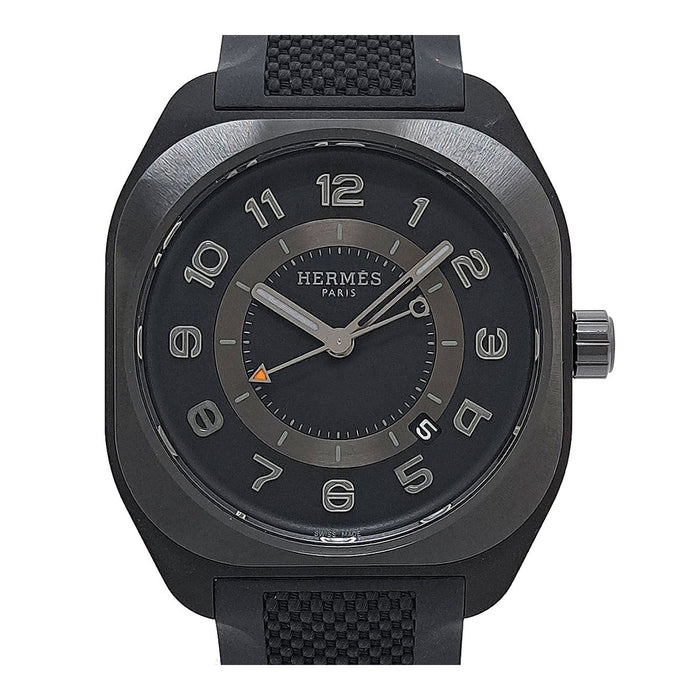 HERMES 
H08 ブラックチタン 
箱ギャラ付