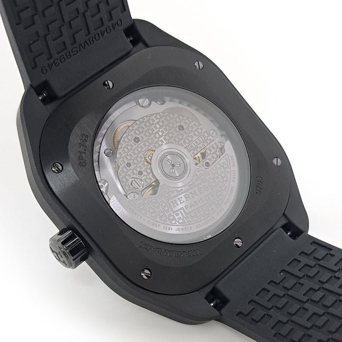 HERMES 
H08 ブラックチタン 
箱ギャラ付