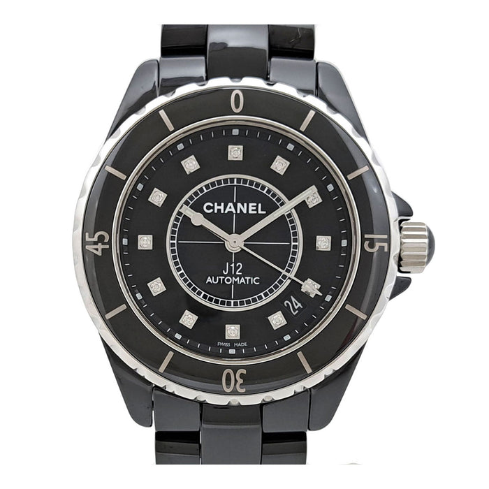 CHANEL 
J12 38mm 12P diamanti