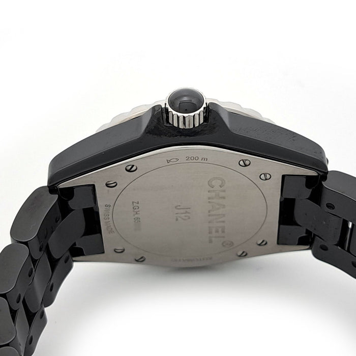 CHANEL 
J12 38mm 12P diamanti