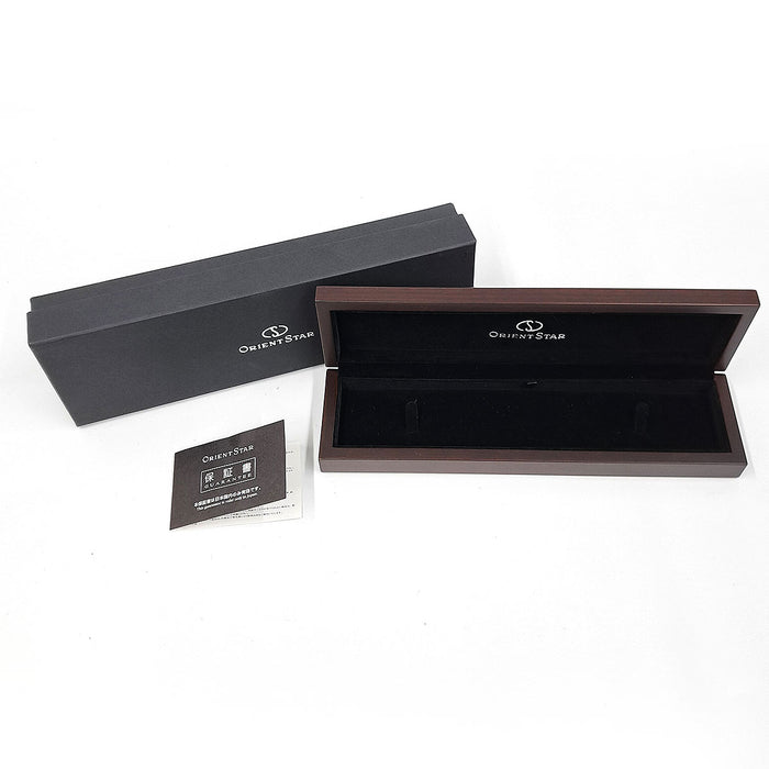 ORIENT
Orient Star Skeleton
With Box and Warranty Card