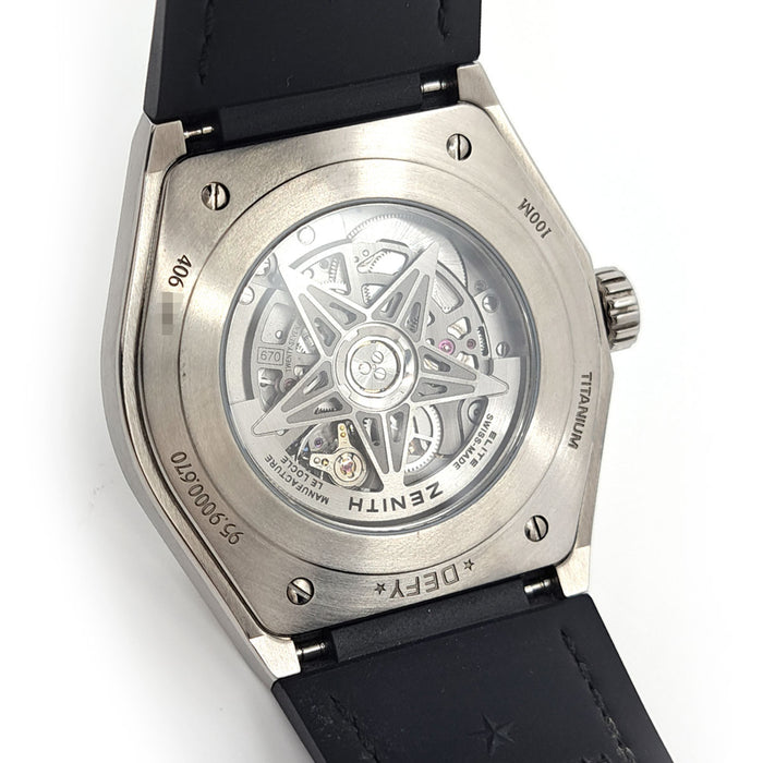 ZENITH
Defy Classic
With Box and Warranty Card