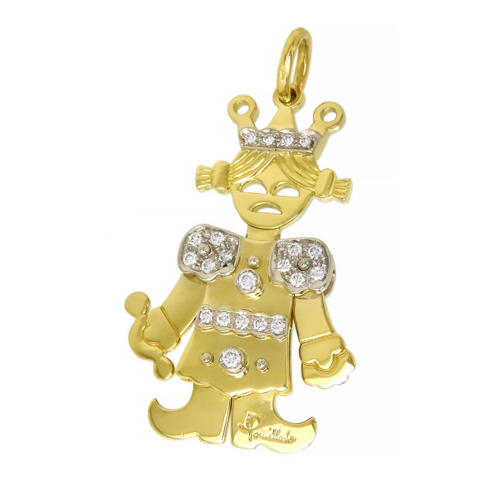 Pomellato 
Queen Diamond Pendant Top
