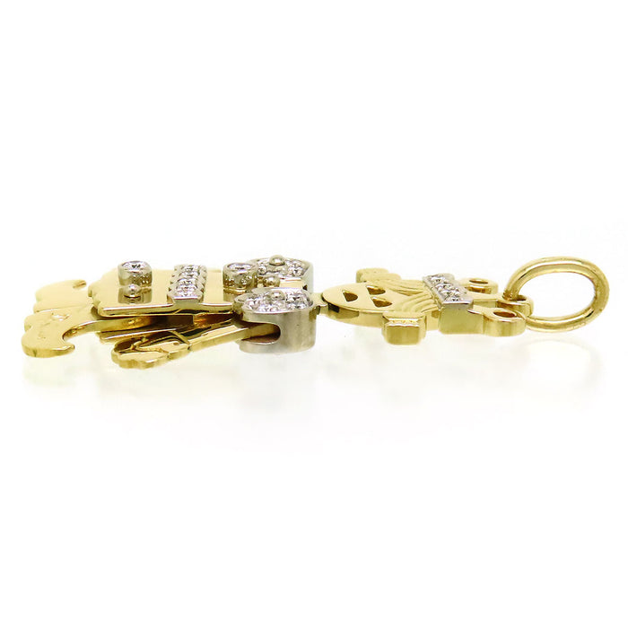 Pomellato 
Queen Diamond Pendant Top