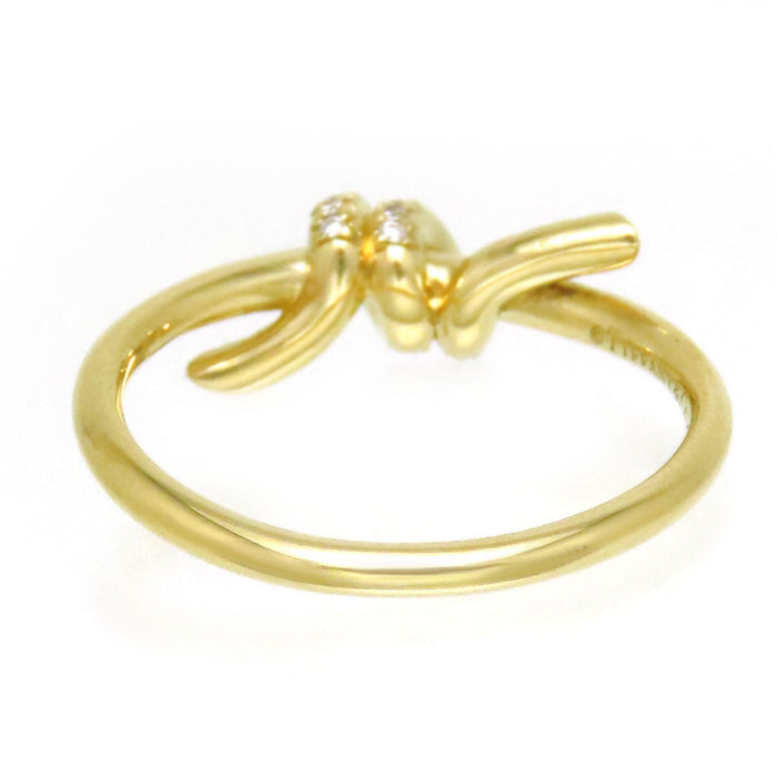 TIFFANY&Co. 
Knot Diamond Ring