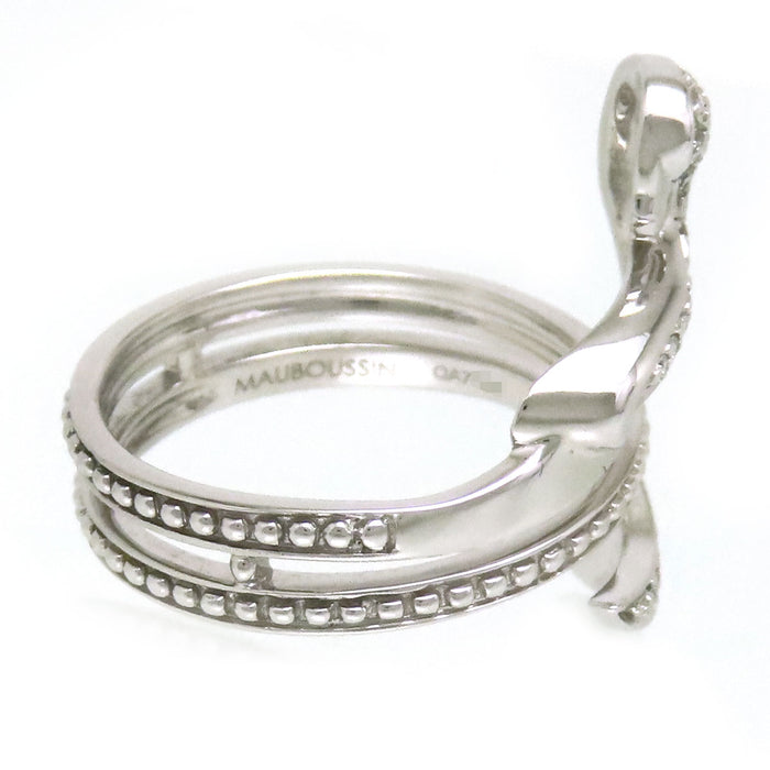 MAUBOUSSIN 
Mermaid Motif Diamond Ring