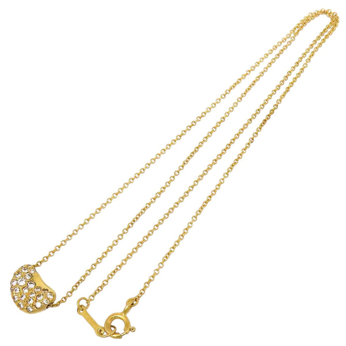 TIFFANY&Co. 
Collana con diamante a forma di fagiolo