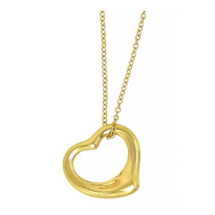 TIFFANY&Co. 
Open Heart Necklace