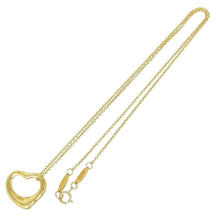 TIFFANY&Co. 
Open Heart Necklace