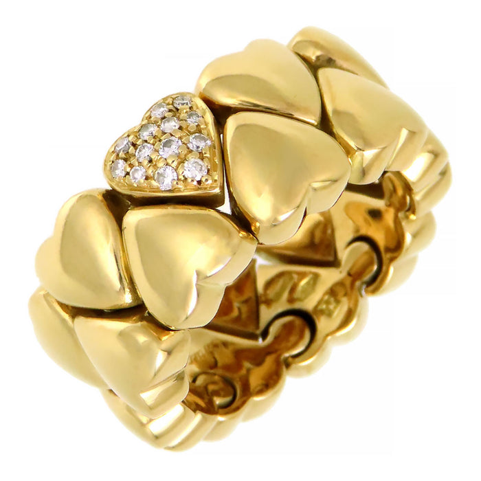 CARTIER 
Double Heart Ring