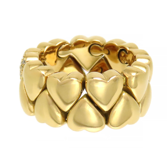 CARTIER 
Double Heart Ring