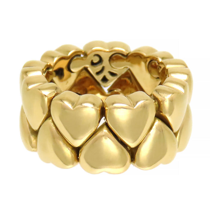 CARTIER 
Double Heart Ring