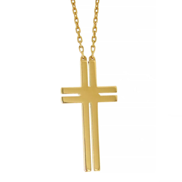 CARTIER 
Cross Motif Necklace