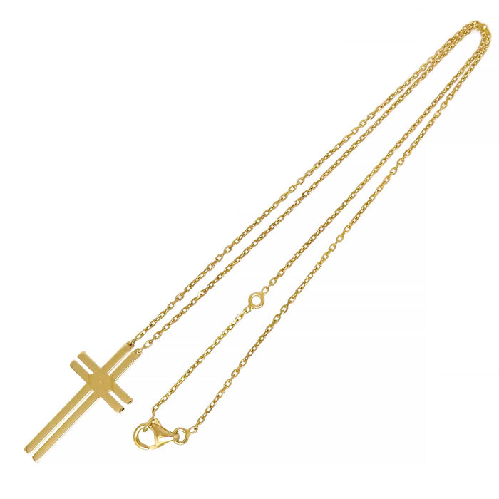 CARTIER 
Cross Motif Necklace