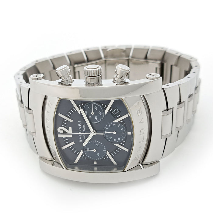 BVLGARI 
Assioma Chronograph 
With Box and Warranty Card