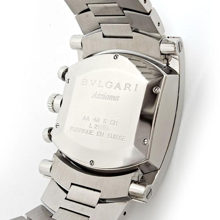 BVLGARI 
Assioma Chronograph 
With Box and Warranty Card