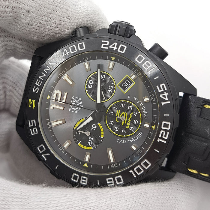 TAG HEUER 
フォーミュラ1 クロノグラフ アイルトンセナ 
箱ギャラ付
