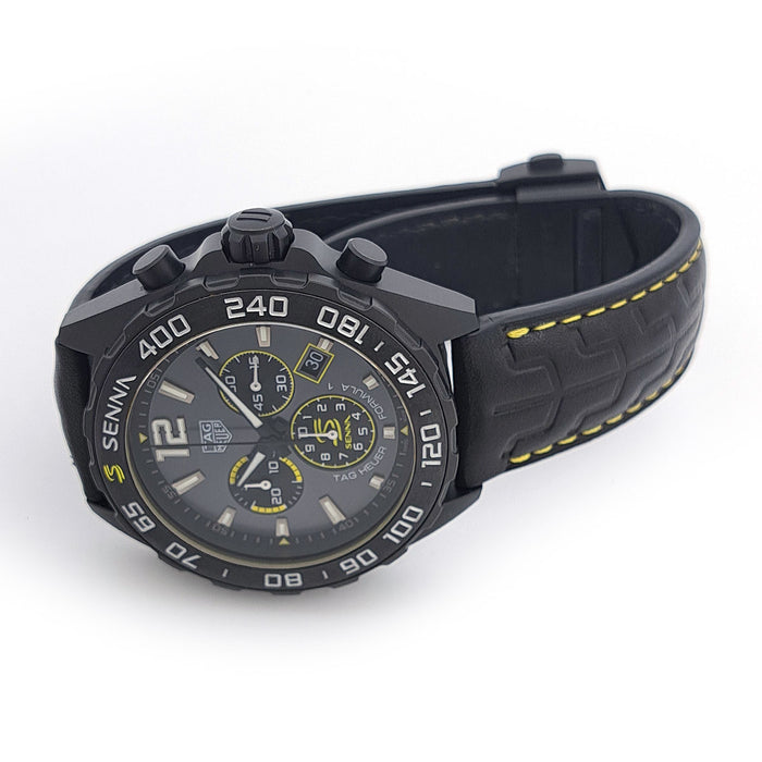 TAG HEUER 
フォーミュラ1 クロノグラフ アイルトンセナ 
箱ギャラ付