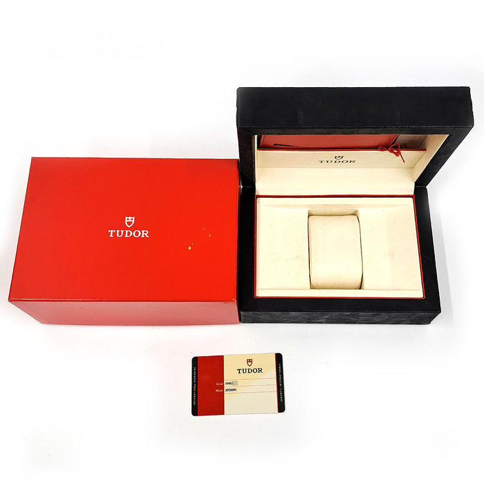 TUDOR 
Grand Tour Date 
With box and warranty card