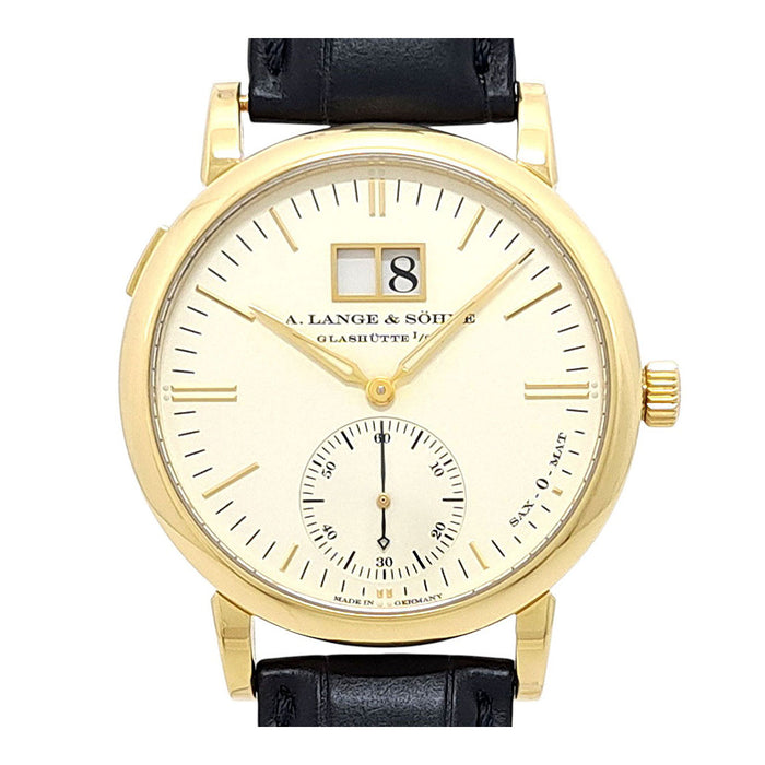 A.LANGE＆SOHNE 
蘭格馬蒂克 大日期 
附盒子與保卡