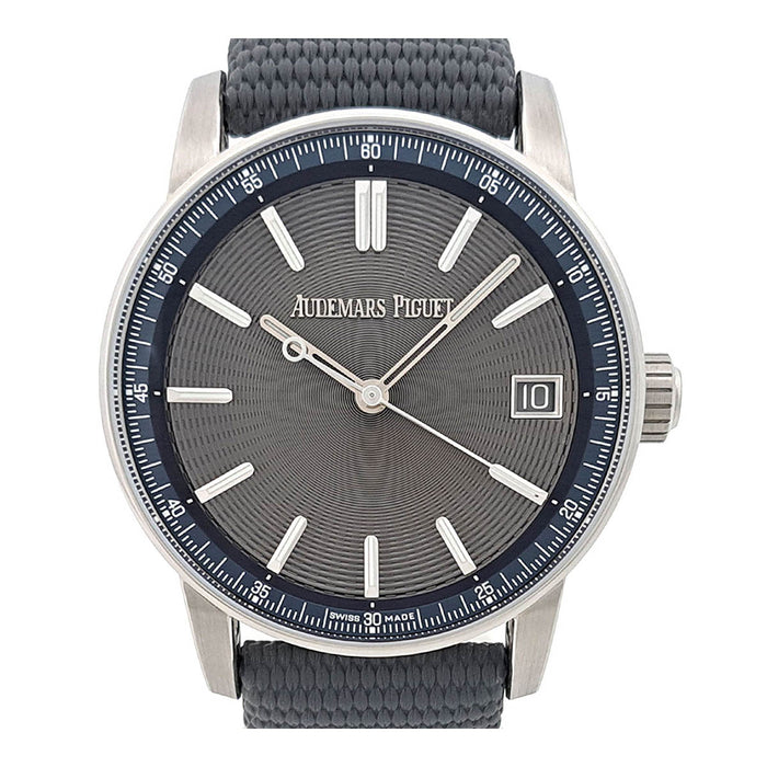 AUDEMARS PIGUET 
CODE 11.59 par Audemars Piguet cadran embossé gris 
箱ギャラ付