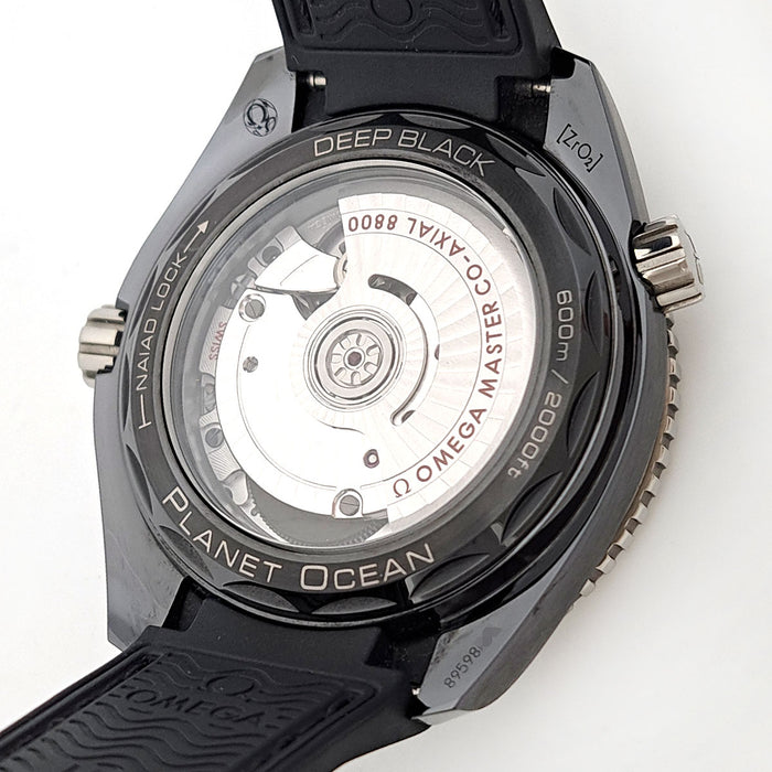 OMEGA Seamaster Planet Ocean 600M Diamond Bezel With Warranty Card