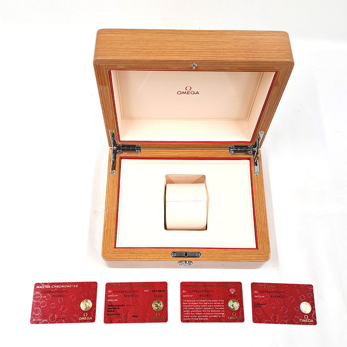 OMEGA Seamaster Planet Ocean 600M Diamond Bezel With Warranty Card