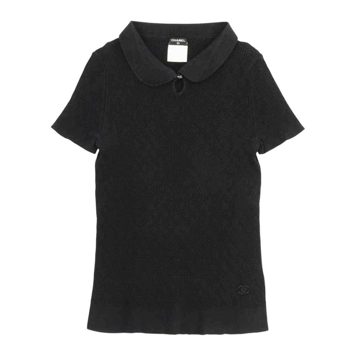 CHANEL
COCO CC Coco Button Logo Rib Cotton
Coco Mark Half Sleeve Cut and Sewn