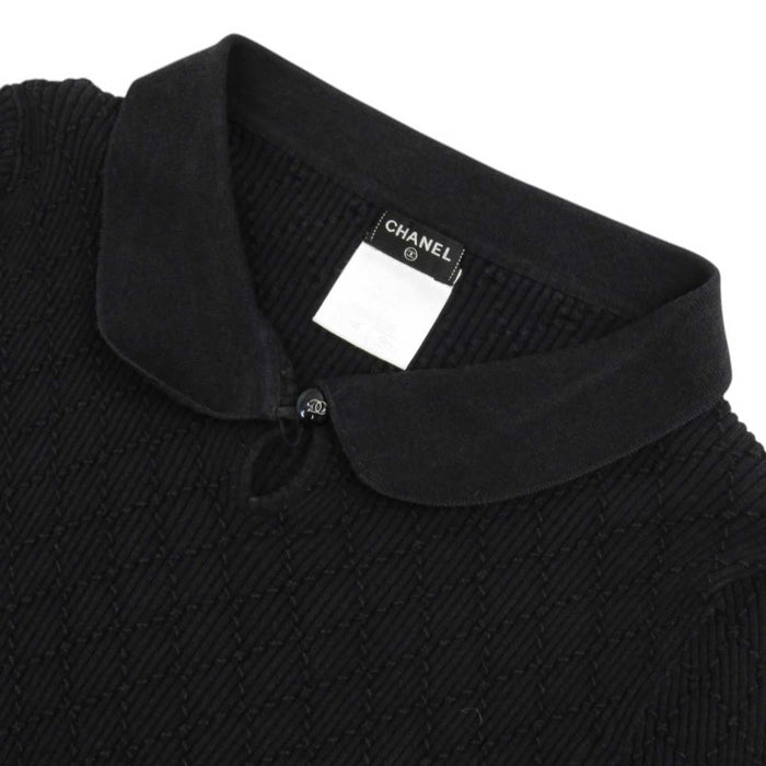 CHANEL
COCO CC Coco Button Logo Rib Cotton
Coco Mark Half Sleeve Cut and Sewn