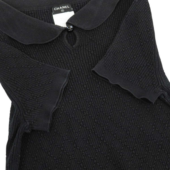 CHANEL
COCO CC Coco Button Logo Rib Cotton
Coco Mark Half Sleeve Cut and Sewn