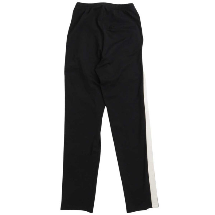 BALENCIAGA 
Bicolor Jersey Line Pants 
Logo Print Sideline Track Pants