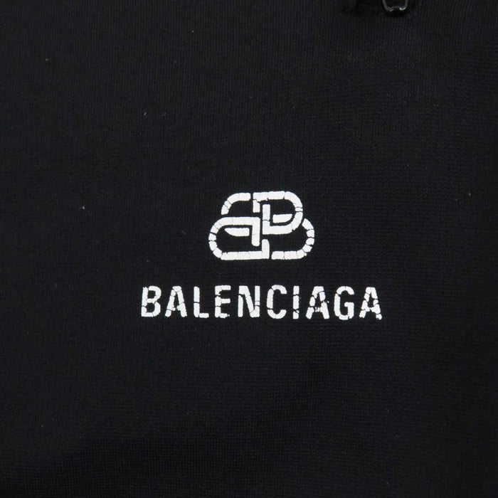 BALENCIAGA 
Bicolor Jersey Line Pants 
Logo Print Sideline Track Pants